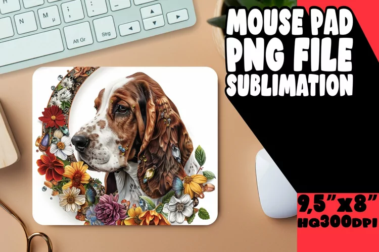 Puppy Palette: Sublimation Mouse Pads