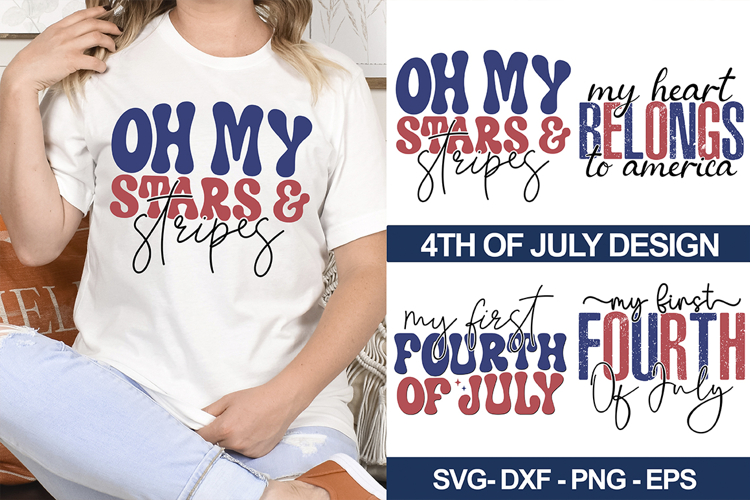 4th Of July T-shirt Design - 4th Of July Design