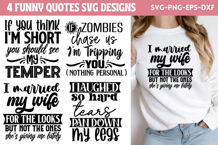 Funny Quotes SVG example image 1