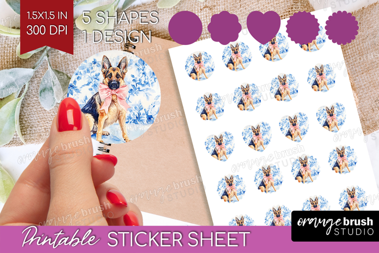 German Shepherd Clipart Image 18