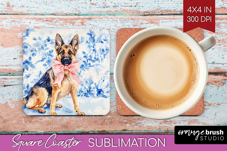 German Shepherd Clipart Image 14