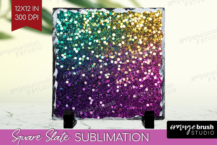 Glitter Texture Slate PNG - Sparkle Glitter Square Slate