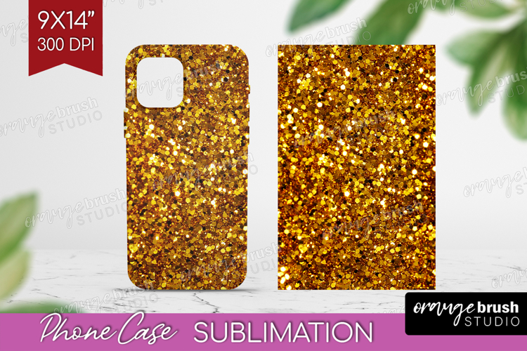 Glitter Texture Phone Case PNG - Sparkle Glitter Case PNG
