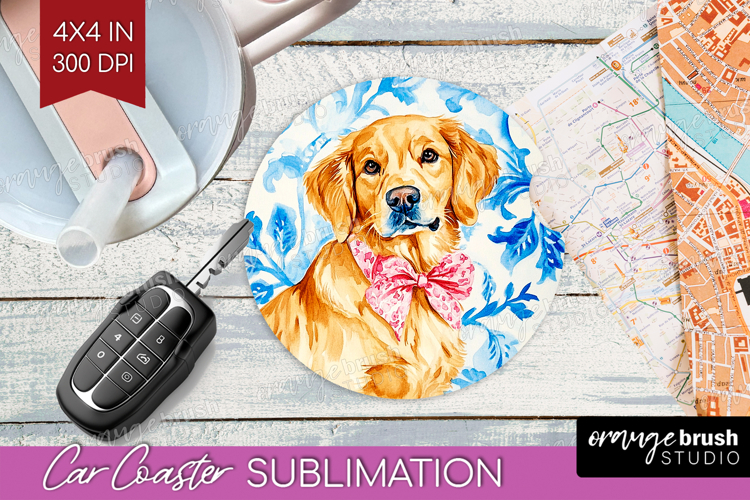 Golden Retriever Clipart Image 14