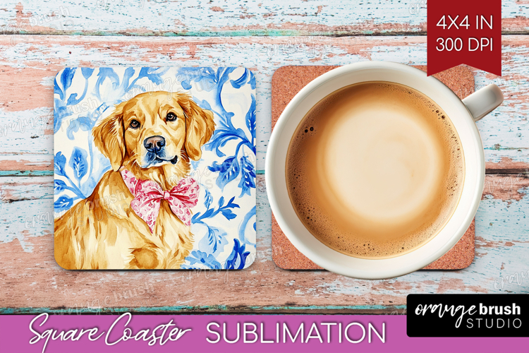 Golden Retriever Clipart Image 23