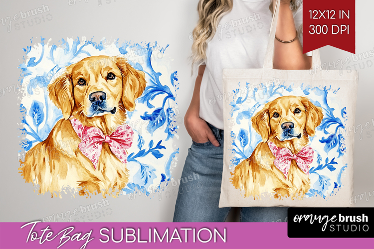 Golden Retriever Clipart Image 9