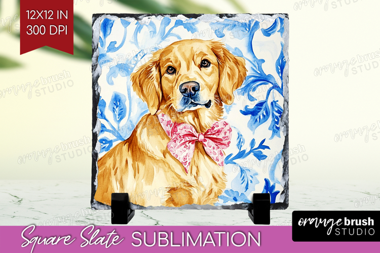 Golden Retriever Clipart Image 17
