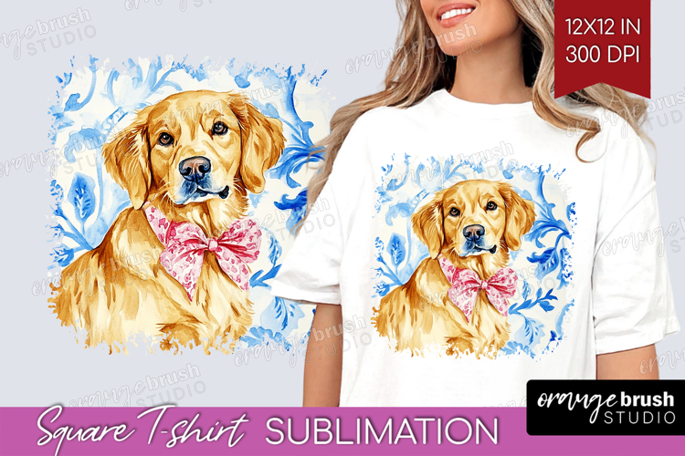 Golden Retriever Clipart Image 18
