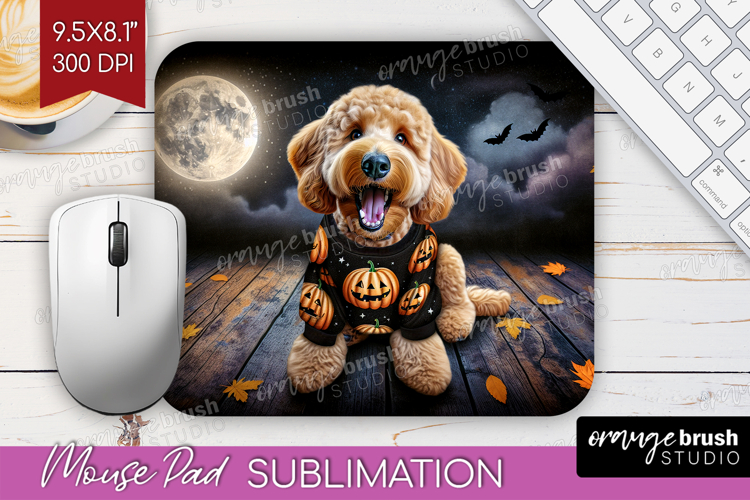 Goldendoodle Clipart Image 2