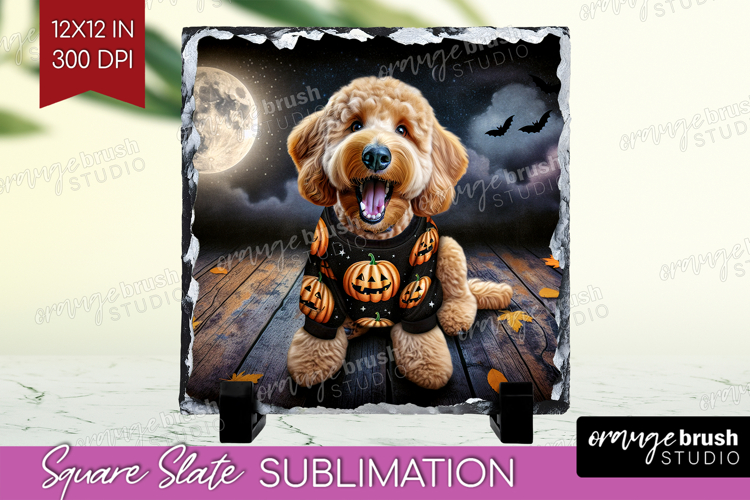 Goldendoodle Clipart Image 6