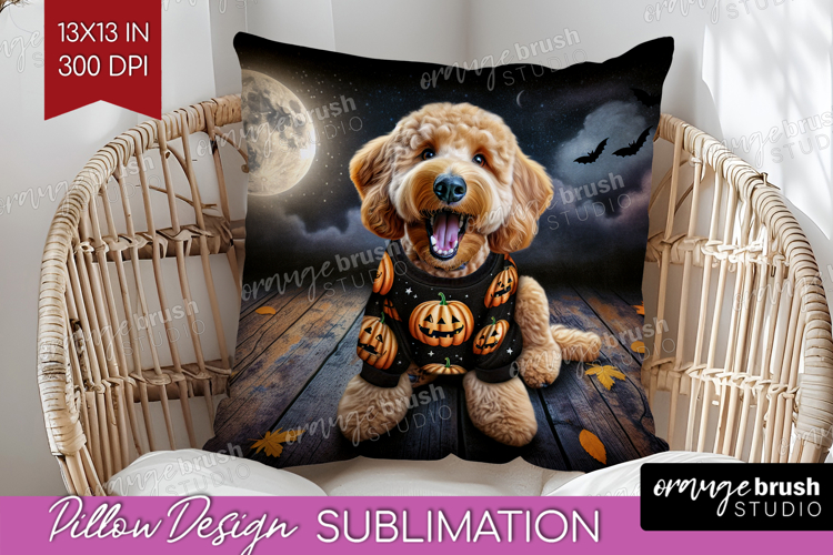 Goldendoodle Clipart Image 4