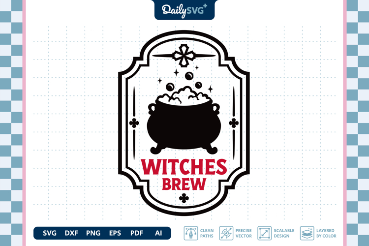 Halloween Poison Label SVG Vintage Apothecary Cut File