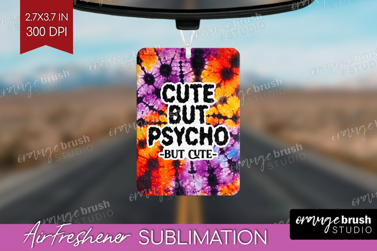 Sarcastic Halloween Quote Air Freshener PNG - Tie Dye PNG