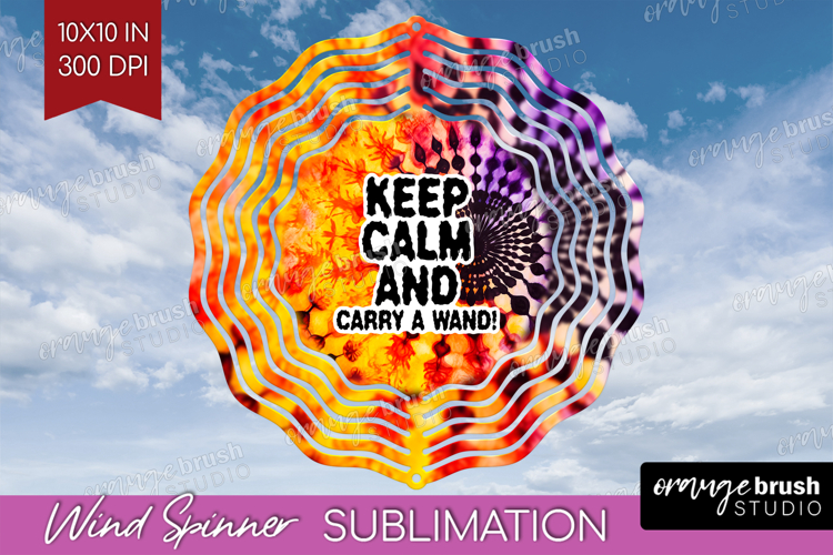 Sarcastic Halloween Quote Wind Spinner Sublimation PNG - Tie example image 1