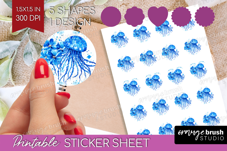 Jellyfish Clipart Image 17