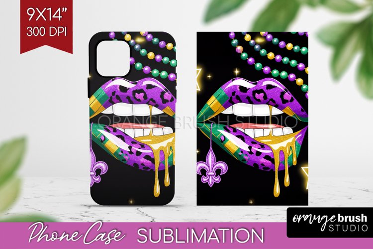 Mardi Gras Phone Case PNG - Carnival Case PNG Sublimation