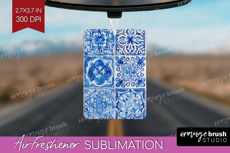 Mediterranean Air Freshener PNG - Italian Tile PNG