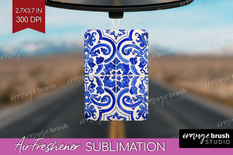 Mediterranean Air Freshener PNG - Italian Tile PNG