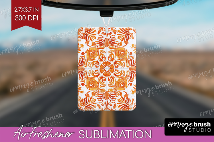 Mediterranean Air Freshener PNG - Italian Tile PNG