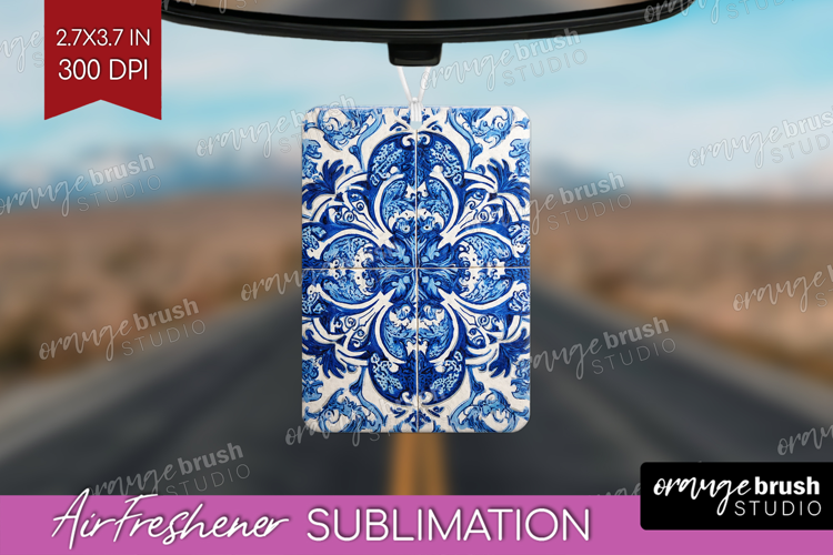 Mediterranean Air Freshener PNG - Italian Tile PNG
