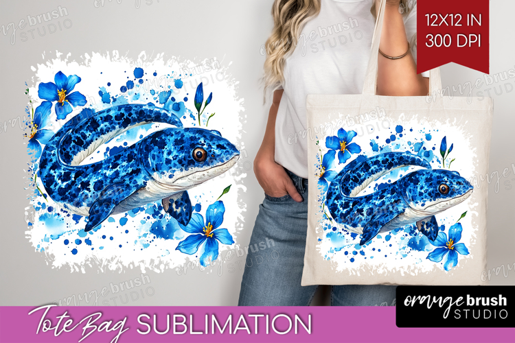 Blue Flowers Clipart Image 2