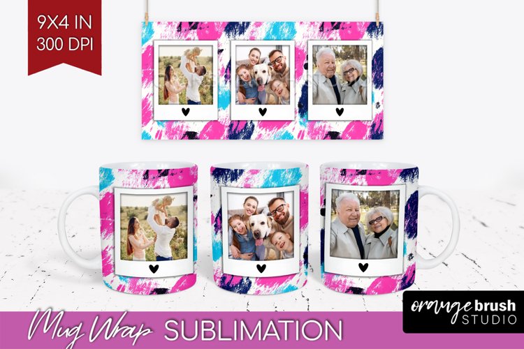 Leopard Print Photo Mug Wrap PNG - Animal Pattern Picture