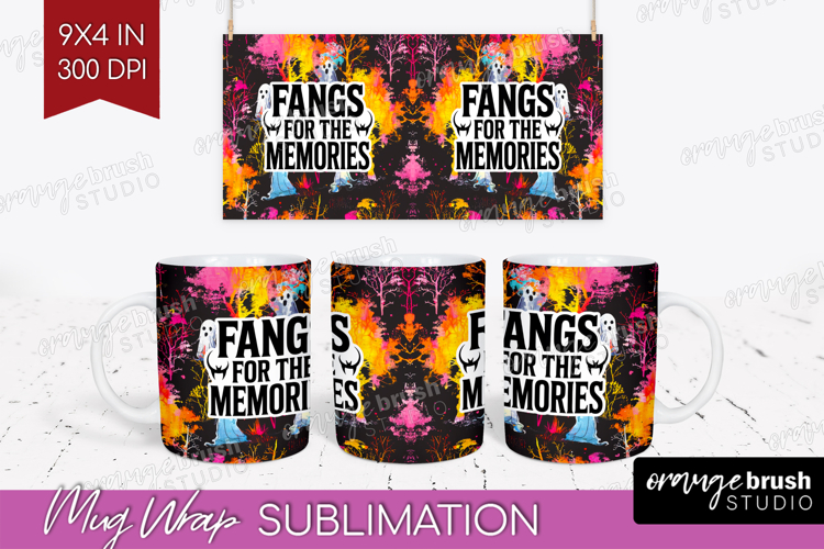 Sarcastic Quote Mug Wrap - Halloween Mug PNG Sublimation