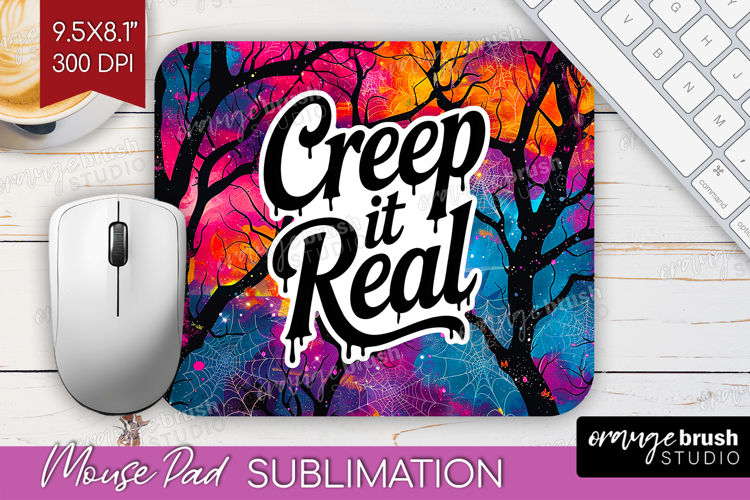 Sarcastic Quote Mouse Pad Sublimation - Halloween Mousepad