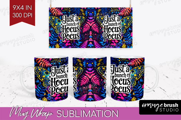 Sarcastic Quote Mug Wrap - Halloween Mug PNG Sublimation example image 1