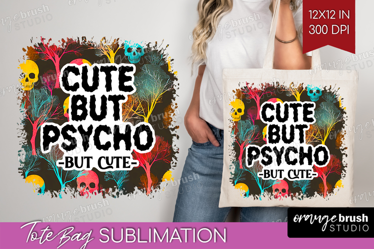 Sarcastic Quote Tote Bag - Halloween Tote Bag PNG example image 1