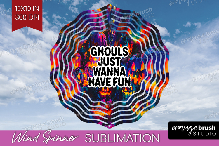 Sarcastic Quote Wind Spinner Sublimation PNG - Halloween