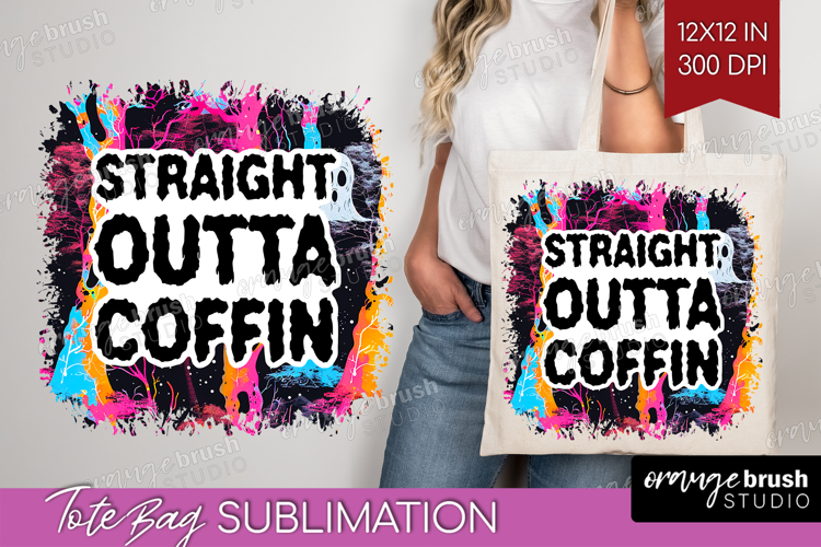 Sarcastic Quote Tote Bag - Halloween Tote Bag PNG example image 1