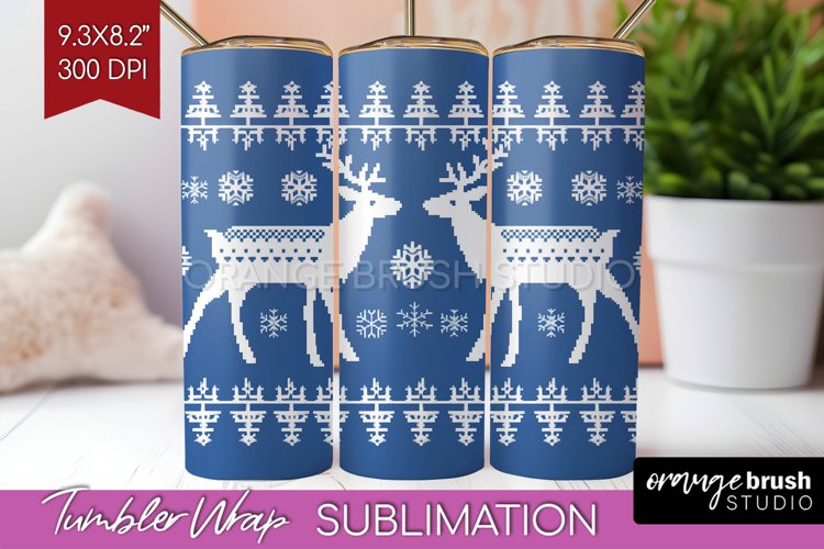 Christmas Tumbler Wrap Image 19