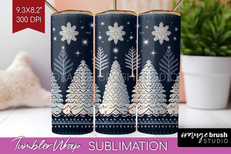 Christmas Tumbler Wrap Image 7