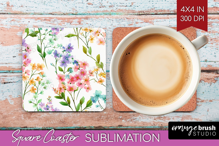 Watercolor Flowers Png Image 7