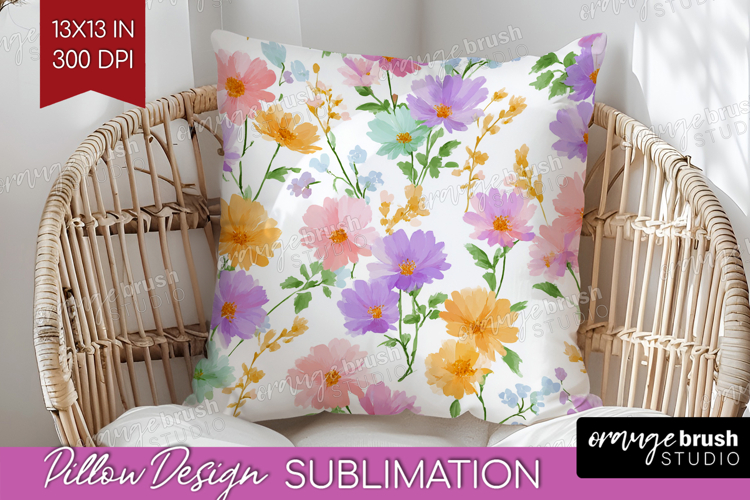 Watercolor Flowers Png Image 11