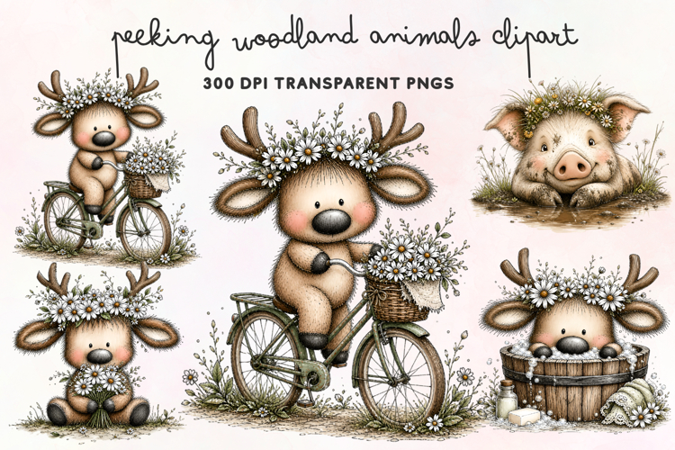 Woodland Animal Clipart Image 15