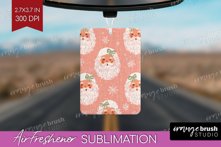 Pink Christmas Air Freshener PNG - Coquette Xmas PNG