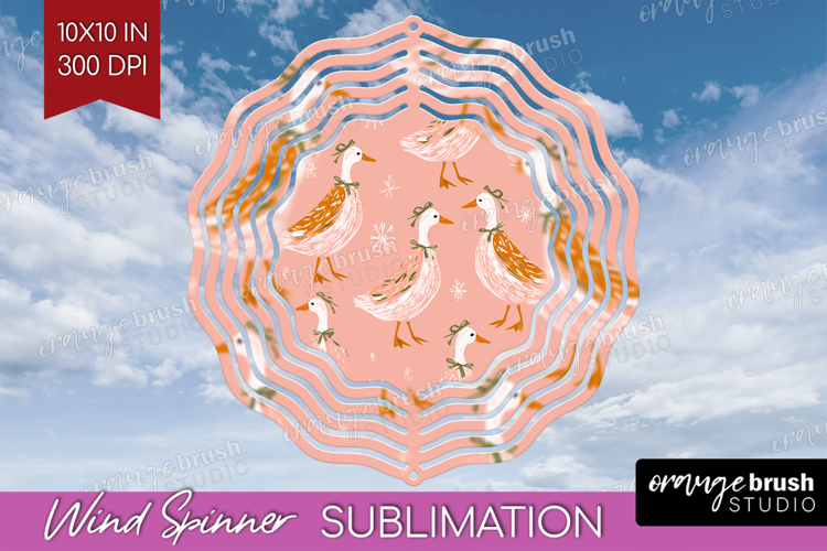 Pink Christmas Wind Spinner Sublimation PNG - Coquette Xmas