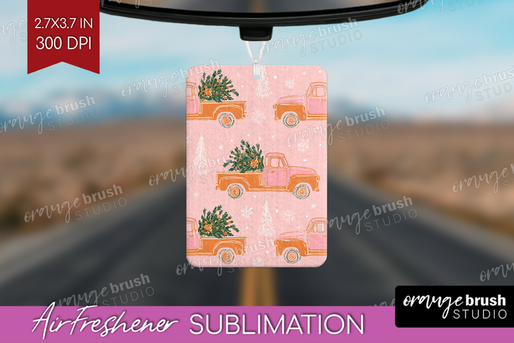 Pink Christmas Air Freshener PNG - Coquette Xmas PNG