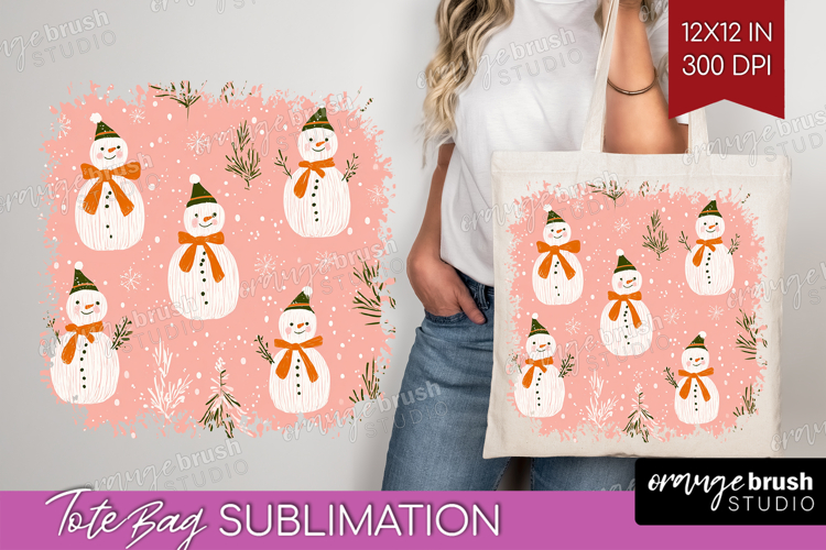 Pink Christmas Tote Bag - Coquette Xmas Tote Bag PNG