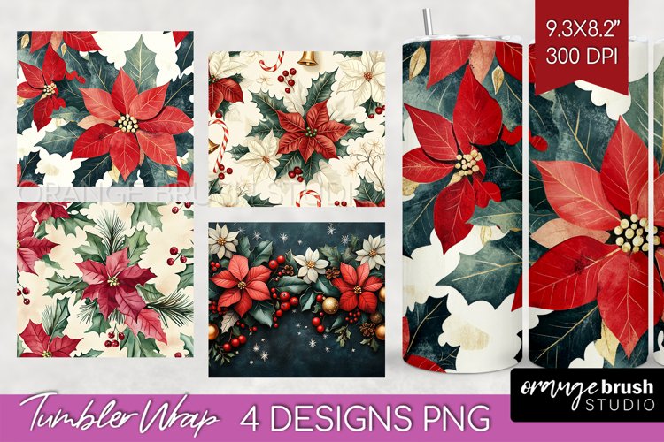 Christmas Tumbler Wrap