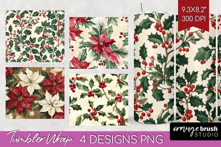 Christmas Tumbler Wrap Image 23