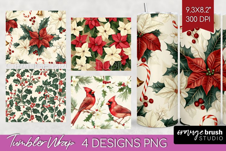 Christmas Tumbler Wrap Image 12