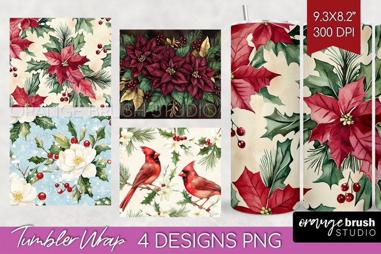 Christmas Tumbler Wrap Image 9