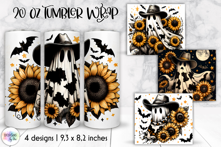 Halloween Sublimation Tumbler Designs Image 4