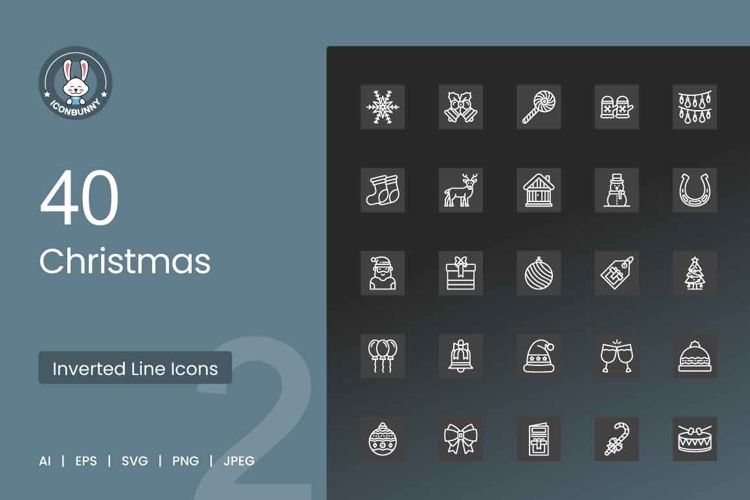 40 Christmas Icons