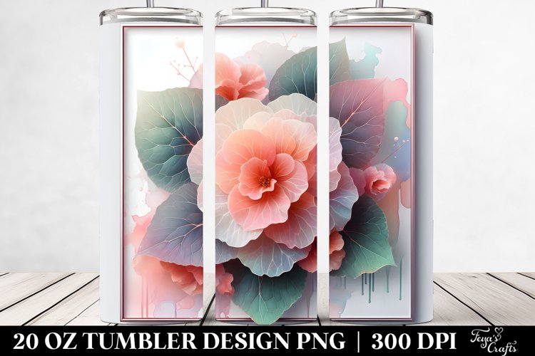 Glossy Begonia Artwork,Transparent PNG example image 1