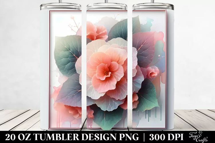 Glossy Begonia Artwork,Transparent PNG