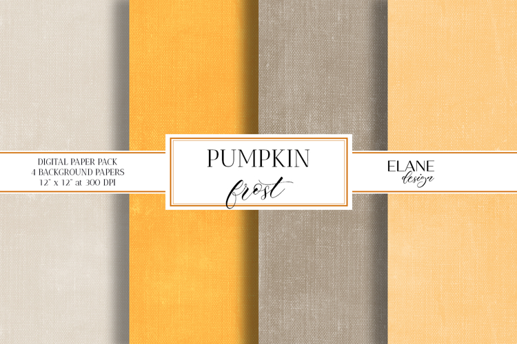 Autumn Scrapbook Background, Yellow Beige Color Palette